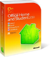 Microsoft Office Home and Student 2010, DVD, 3 PC, non-commercial, EN (79G-01900)